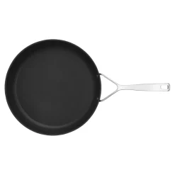 Poêle 32 cm, Aluminium, Noir argenté