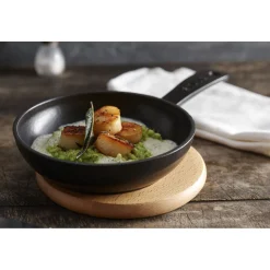 Poêle 16 cm, Fonte, Noir mat