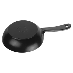 Poêle 16 cm, Fonte, Noir mat