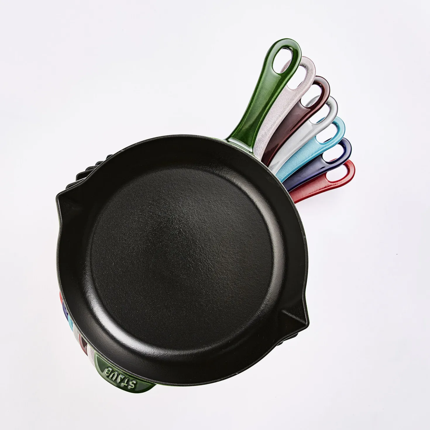 Poêle 26 cm, Fonte, Noir mat