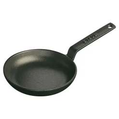 Poêle 12 cm, Fonte, Noir mat
