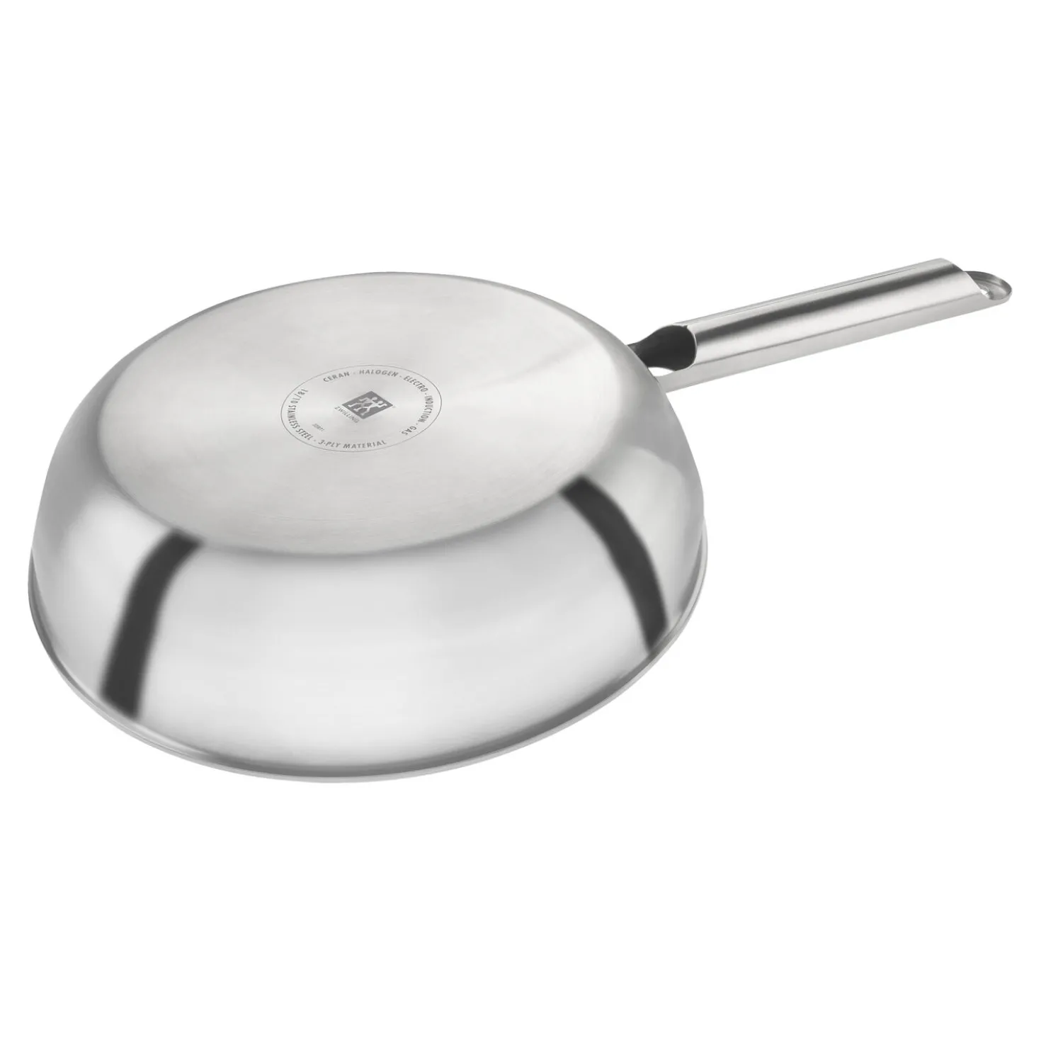 Poêle 24 cm, Inox 18/10