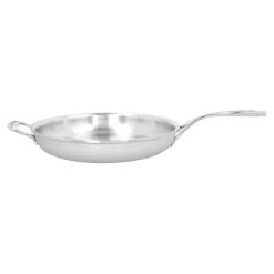 Poêle 32 cm, Inox 18/10, Argent