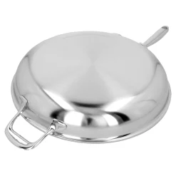 Poêle 32 cm, Inox 18/10, Argent
