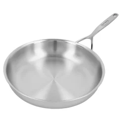 Poêle 28 cm, Inox 18/10, Argent