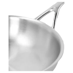 Poêle 20 cm, Inox 18/10, Argent