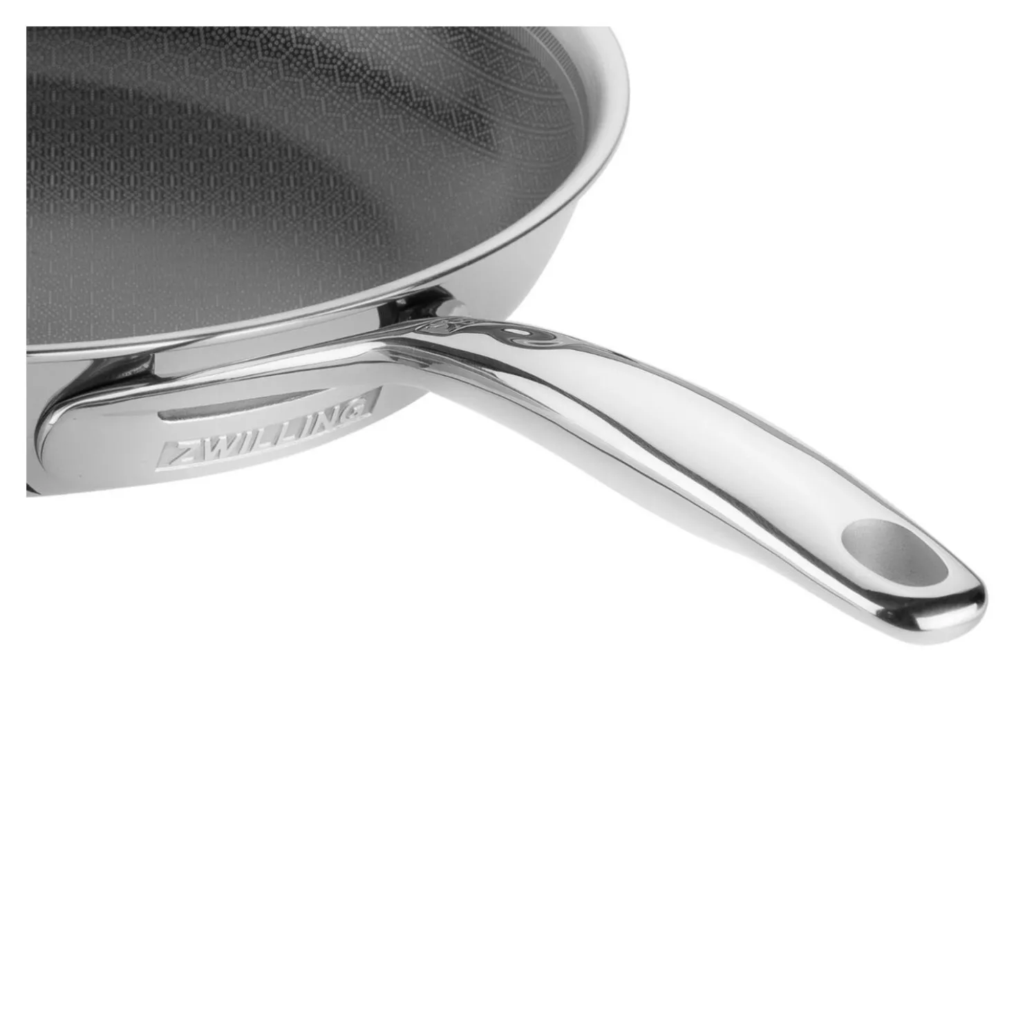 Poêle 28 cm, Inox 18/10, Argent
