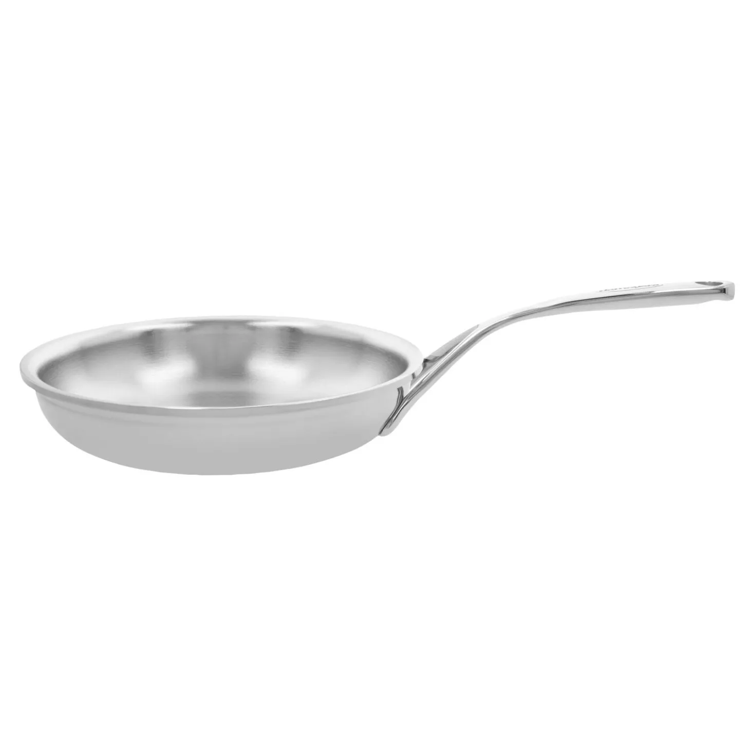 Poêle 24 cm, Inox 18/10, Argent