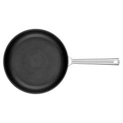 Poêle 28 cm, Inox 18/10, Noir argenté