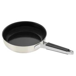 Poêle, 24 cm, Inox 18/10, Revêtement antiadhésif en céramique