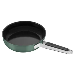 Poêle, 24 cm, Inox 18/10, Revêtement antiadhésif en céramique