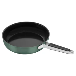 Poêle, 28 cm, Inox 18/10, Revêtement antiadhésif en céramique