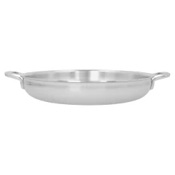 Poêle avec 2 poignées 32 cm, Inox 18/10, Argent
