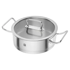 Poêle de service 24 cm, Inox 18/10