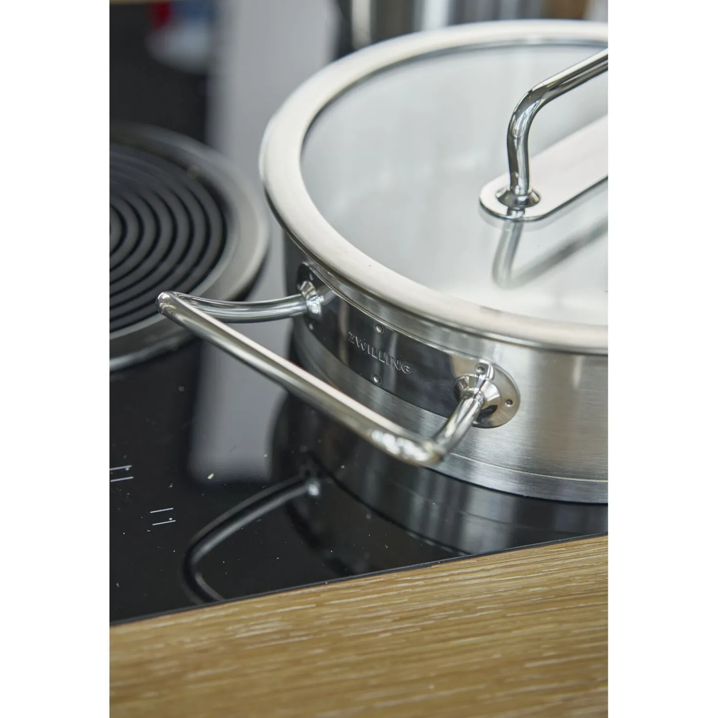 Poêle de service 24 cm, Inox 18/10
