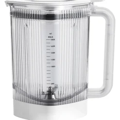 Power Blender Pro avec bol pour robot multifonction, 2-pcs. /1.8/1.2 l, argent, Plastique