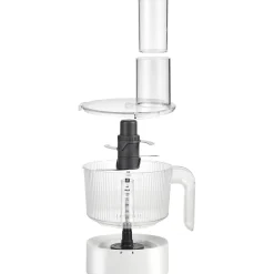 Power Blender Pro avec bol pour robot multifonction, 2-pcs. /1.8/1.2 l, argent, Plastique