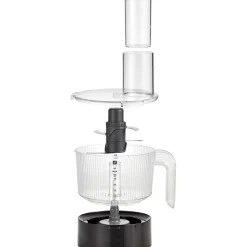 Power Blender Pro avec bol pour robot multifonction, 2-pcs. /1.8/1.2 l, noir mat, Plastique