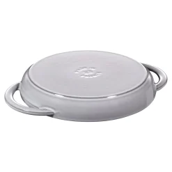 Pure Gril 23 cm, Rond(e), Gris graphite, Fonte