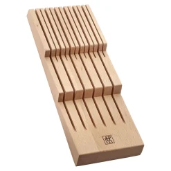 Rangement pour couteaux pour jusqu&rsquo;à 12 couteaux, Hêtre