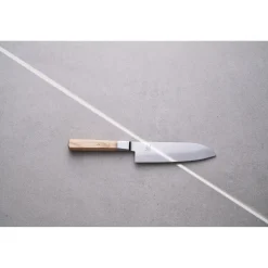 Santoku 18 cm, Beige, Tranchant lisse