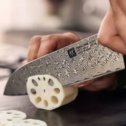 Santoku 18 cm, Tranchant lisse