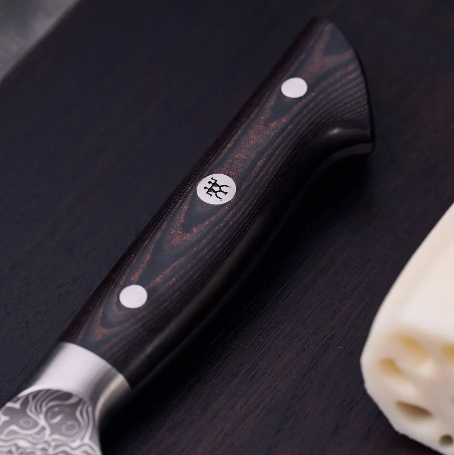 Santoku 18 cm, Tranchant lisse