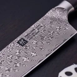 Santoku 18 cm, Tranchant lisse