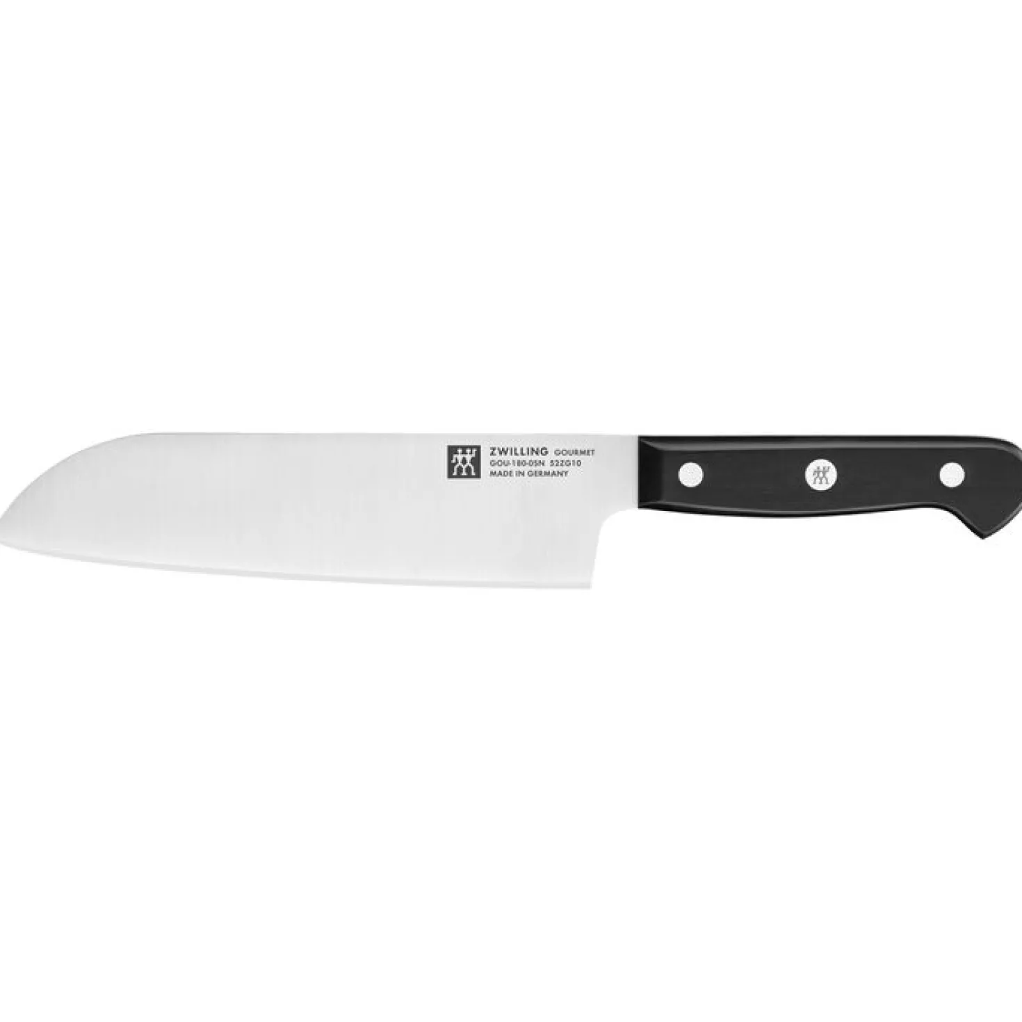 Santoku 18 cm, Tranchant lisse
