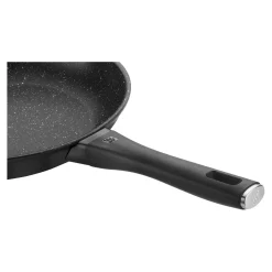 Sauteuse 28 cm, Aluminium, Noir mat