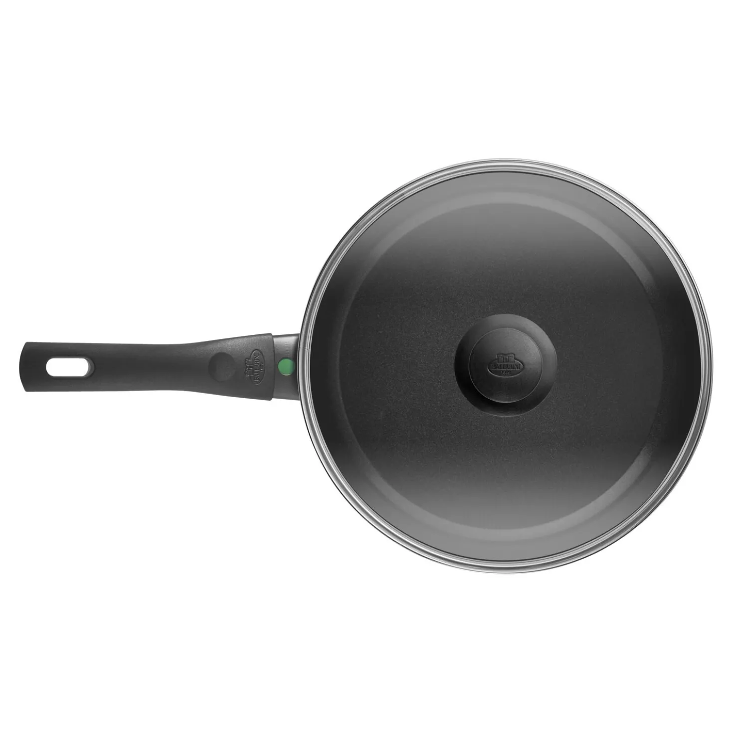 Sauteuse avec couvercle, 28 cm, Aluminium, Revêtement antiadhésif en céramique