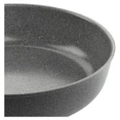 Sauteuse avec couvercle, 28 cm, Aluminium, Revêtement antiadhésif en céramique renforcée en titane