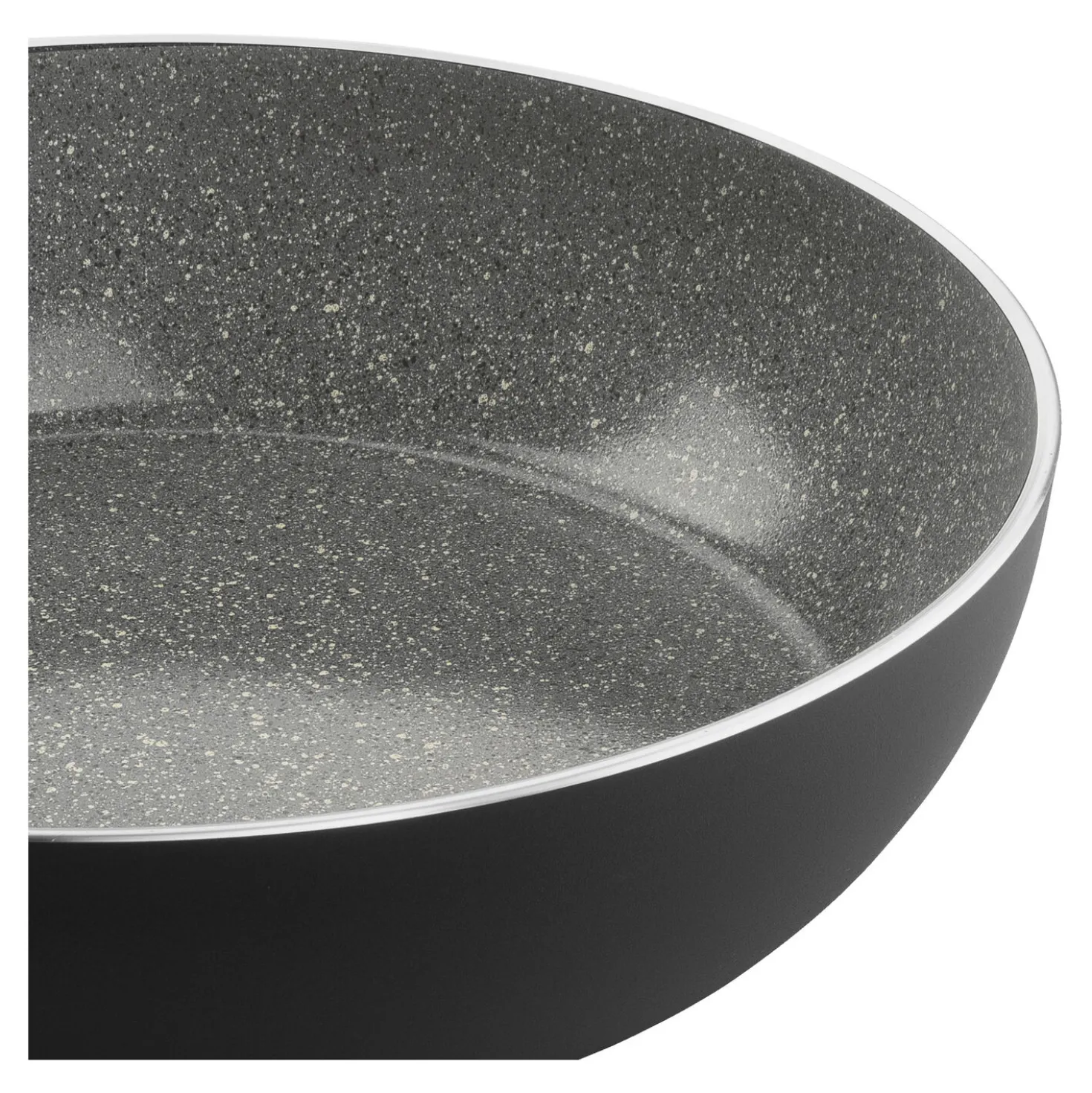 Sauteuse avec couvercle en verre, 28 cm, Aluminium, Revêtement antiadhésif en céramique