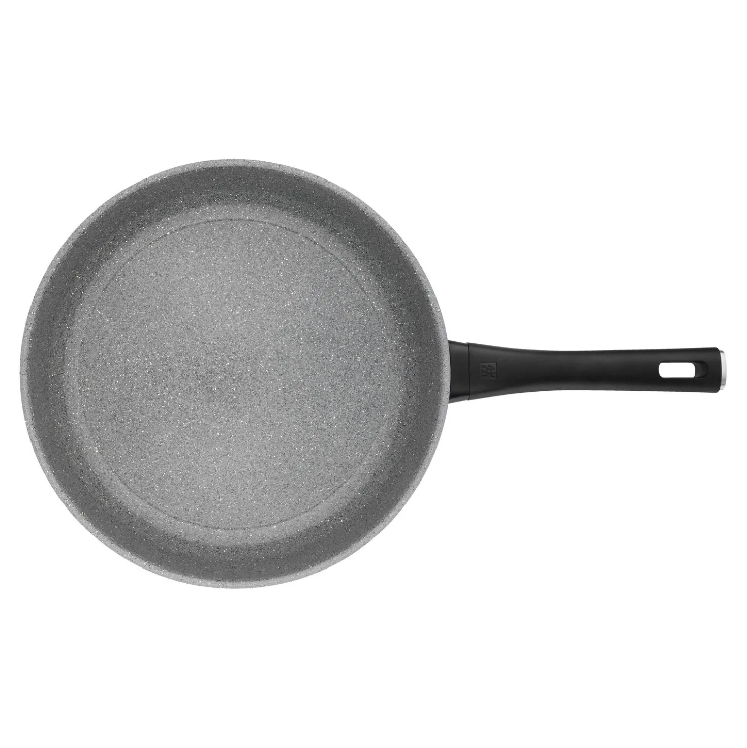 Sauteuse avec couvercle en verre, 28 cm, Aluminium, Revêtement antiadhésif en céramique renforcée en titane