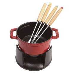 Service à fondue 10 cm, Cerise