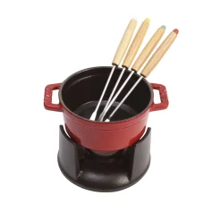 Service à fondue 10 cm, Cerise