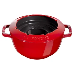 Service à fondue 20 cm, Cerise