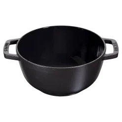 Service à fondue 18 cm, Noir mat