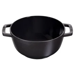 Service à fondue 20 cm, Noir mat