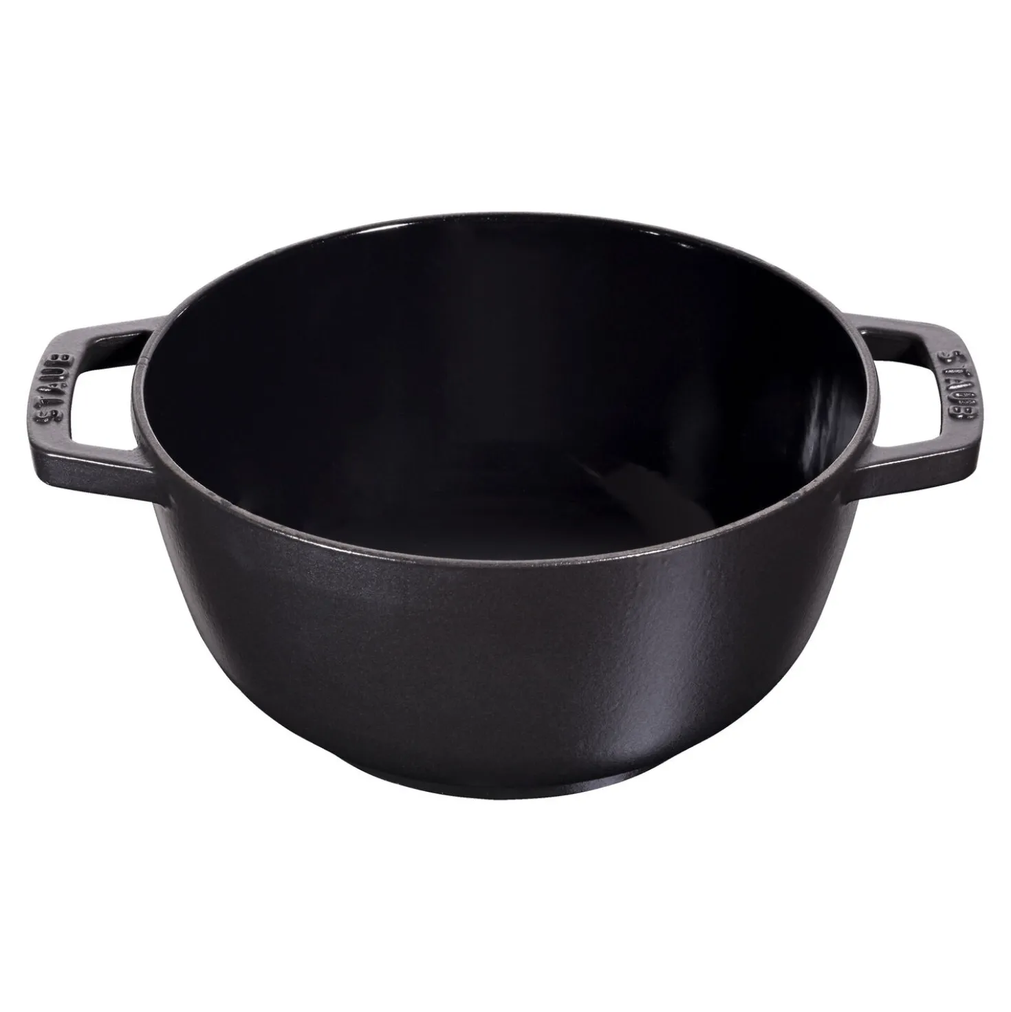 Service à fondue 20 cm, Noir mat