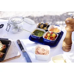 Service à hors-d'&oelig;uvre 5-pcs