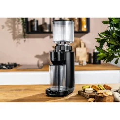 Set autour du café, 5-pcs. /200/400 ml/ 1.5 l, noir mat, Verre / Plastique