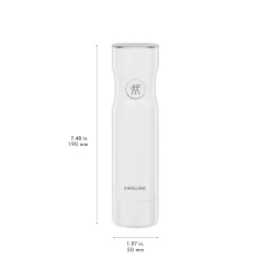 Set bo&icirc;tes sous-vide & pompe, 5-pcs. /L, semi transparent-gris / blanc, Plastique