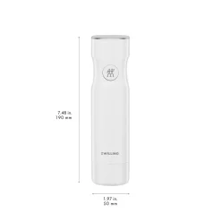 Set bo&icirc;tes sous-vide & pompe, 7-pcs. /L flat, semi transparent-gris / blanc, Plastique