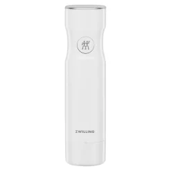Set bo&icirc;tes sous-vide & pompe, 6-pcs. /M, gris / blanc, Verre / Plastique