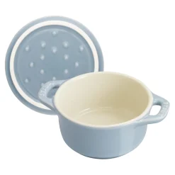 Set cocottes macaron 6-pcs, Rond(e), Couleurs mélangées, Céramique