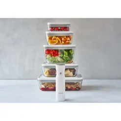 Set complet sous vide exclusif, verre