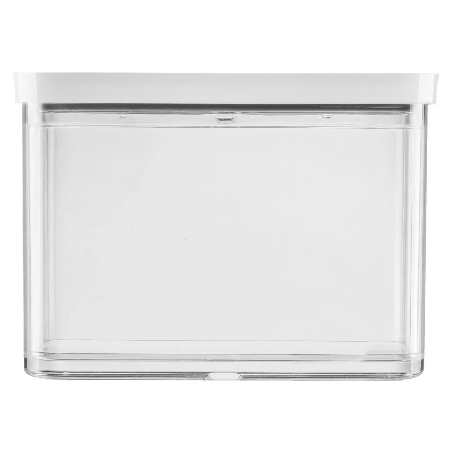 Set CUBE, M / 5-pcs, transparent-blanc