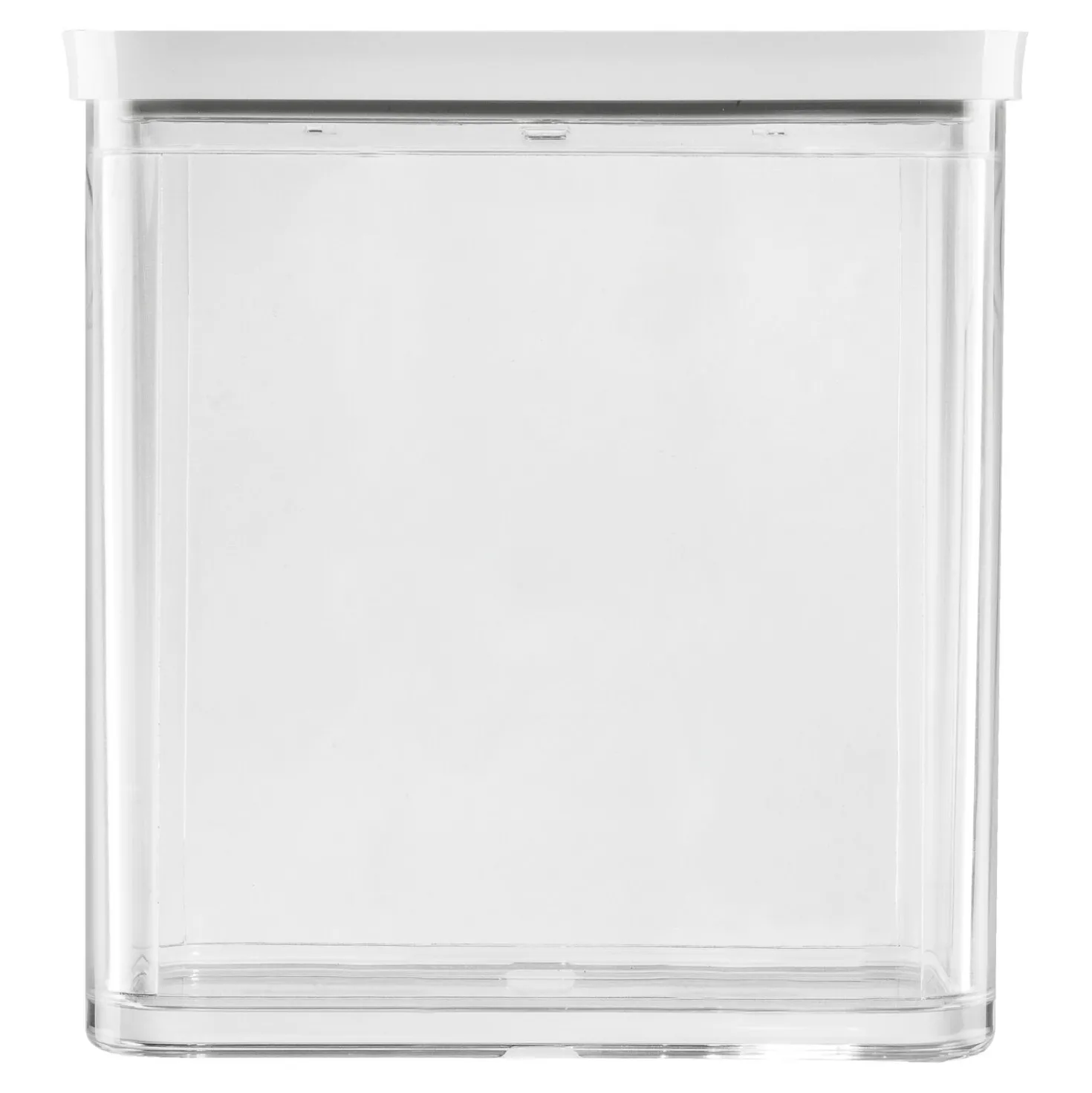 Set CUBE, M / 5-pcs, transparent-blanc