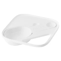 Set CUBE, S / 6-pcs, transparent-blanc